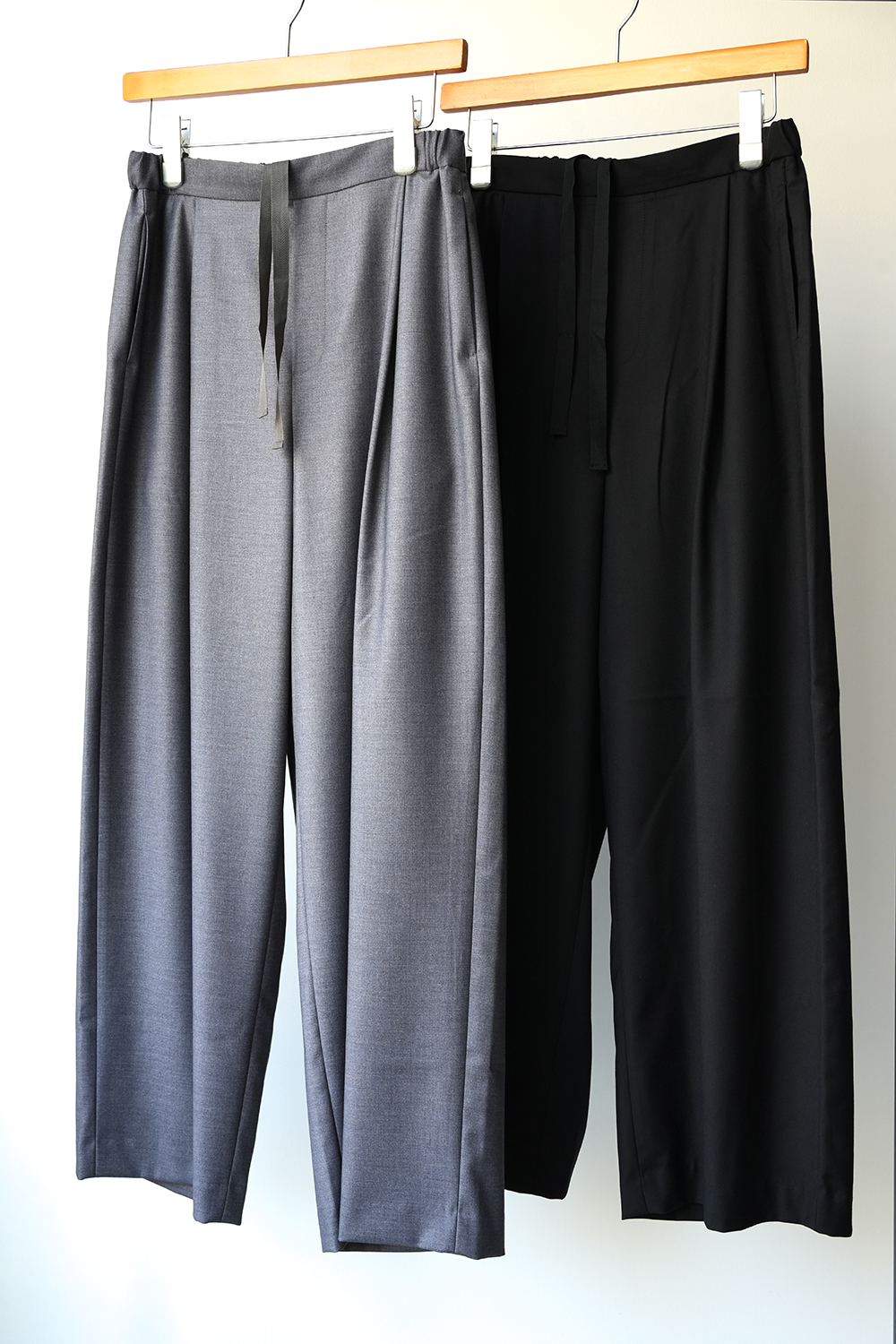 two tuck slacks