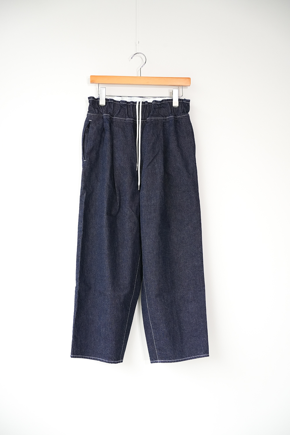 コモンセルビッチデニムワイドテーパードパンツ