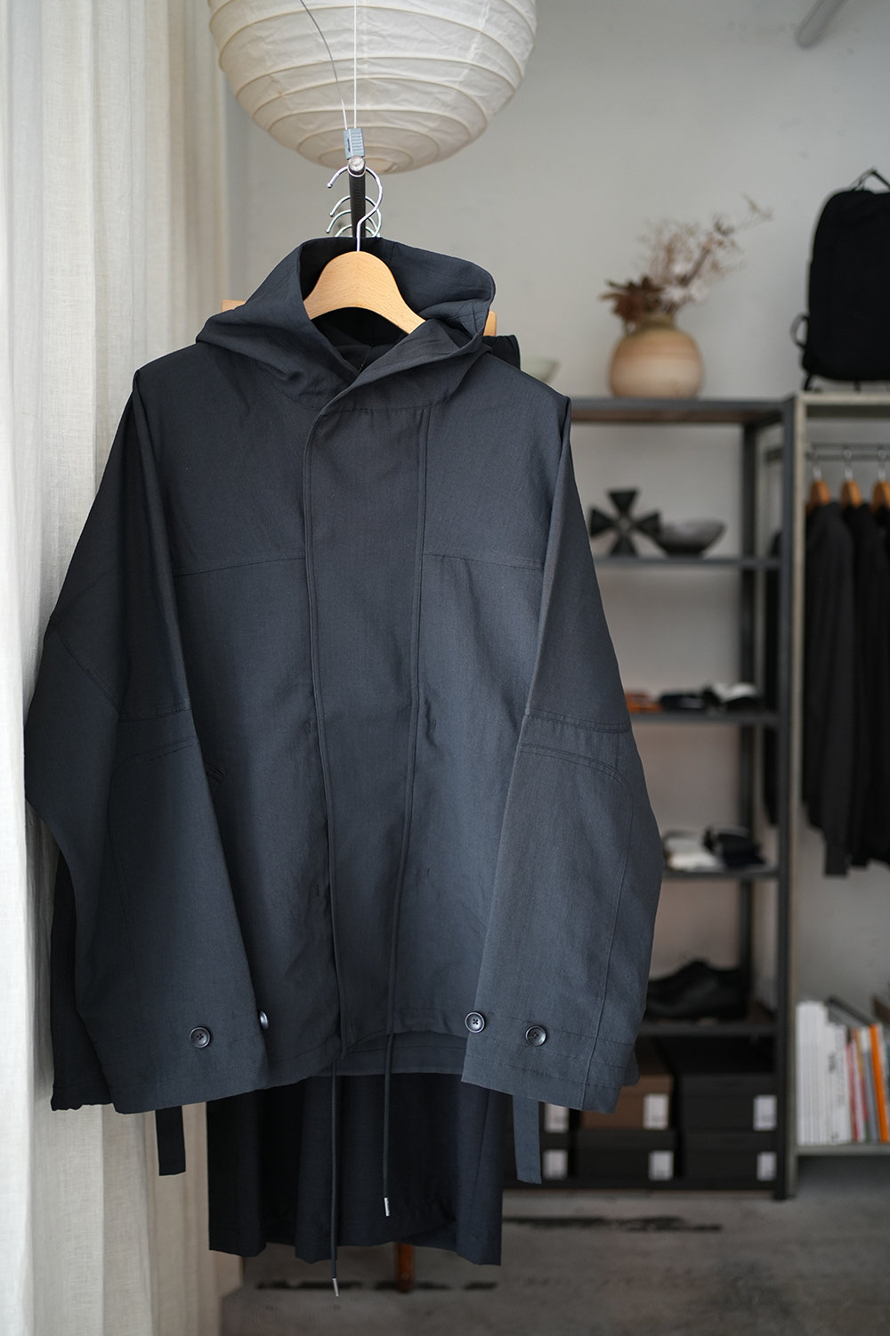 Desert Cloth Neutral Hooded Blouson