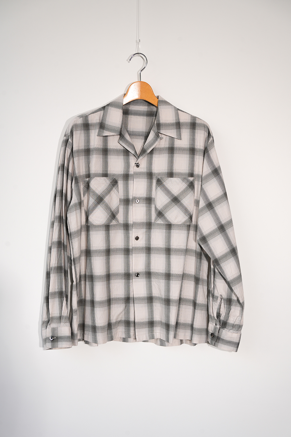 OPEN COLLAR L/S SHIRTS