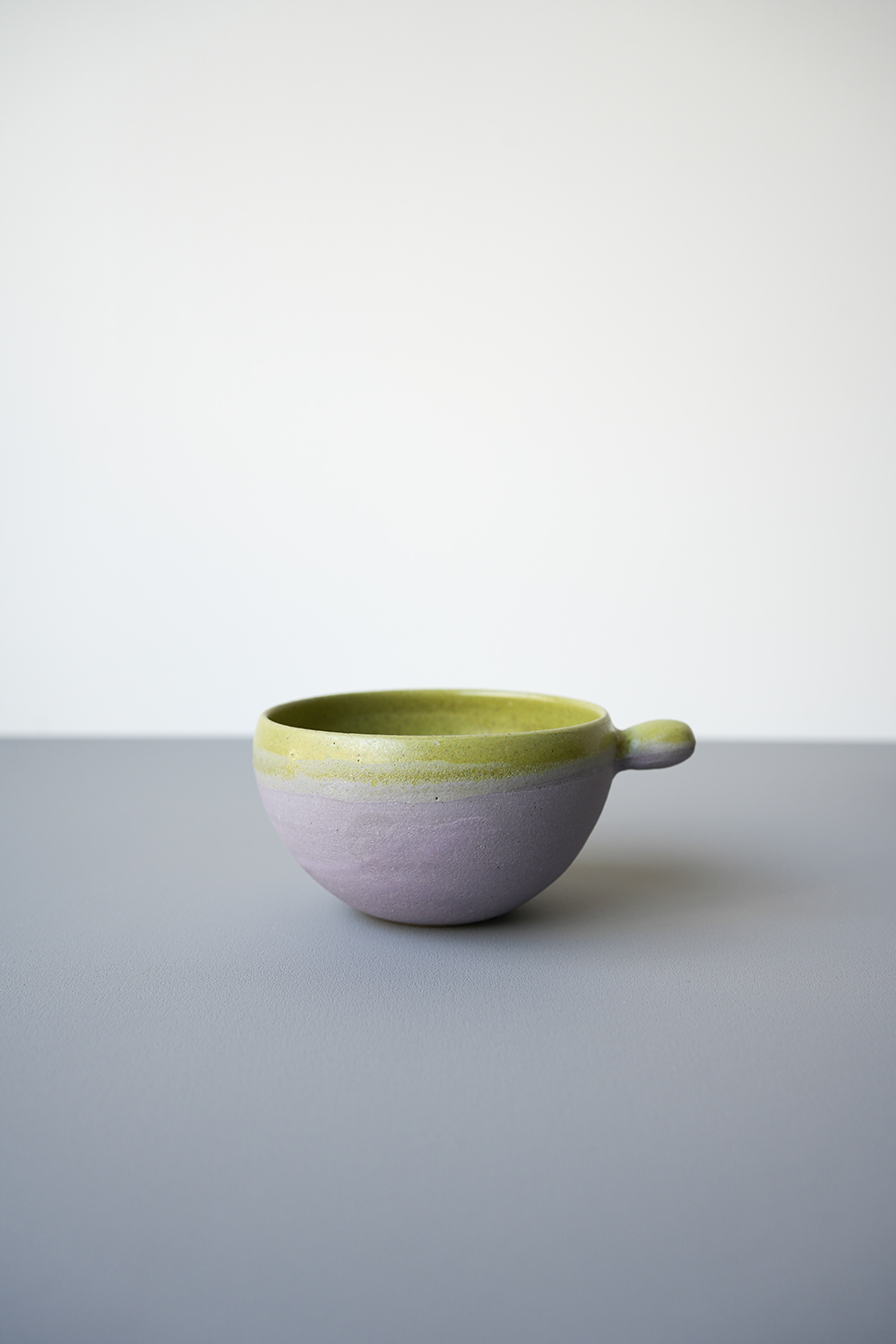 スープカップ 草薄紫釉