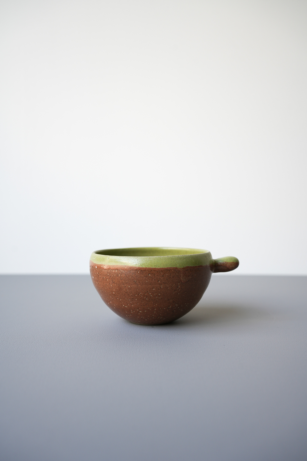 スープカップ 草茶釉