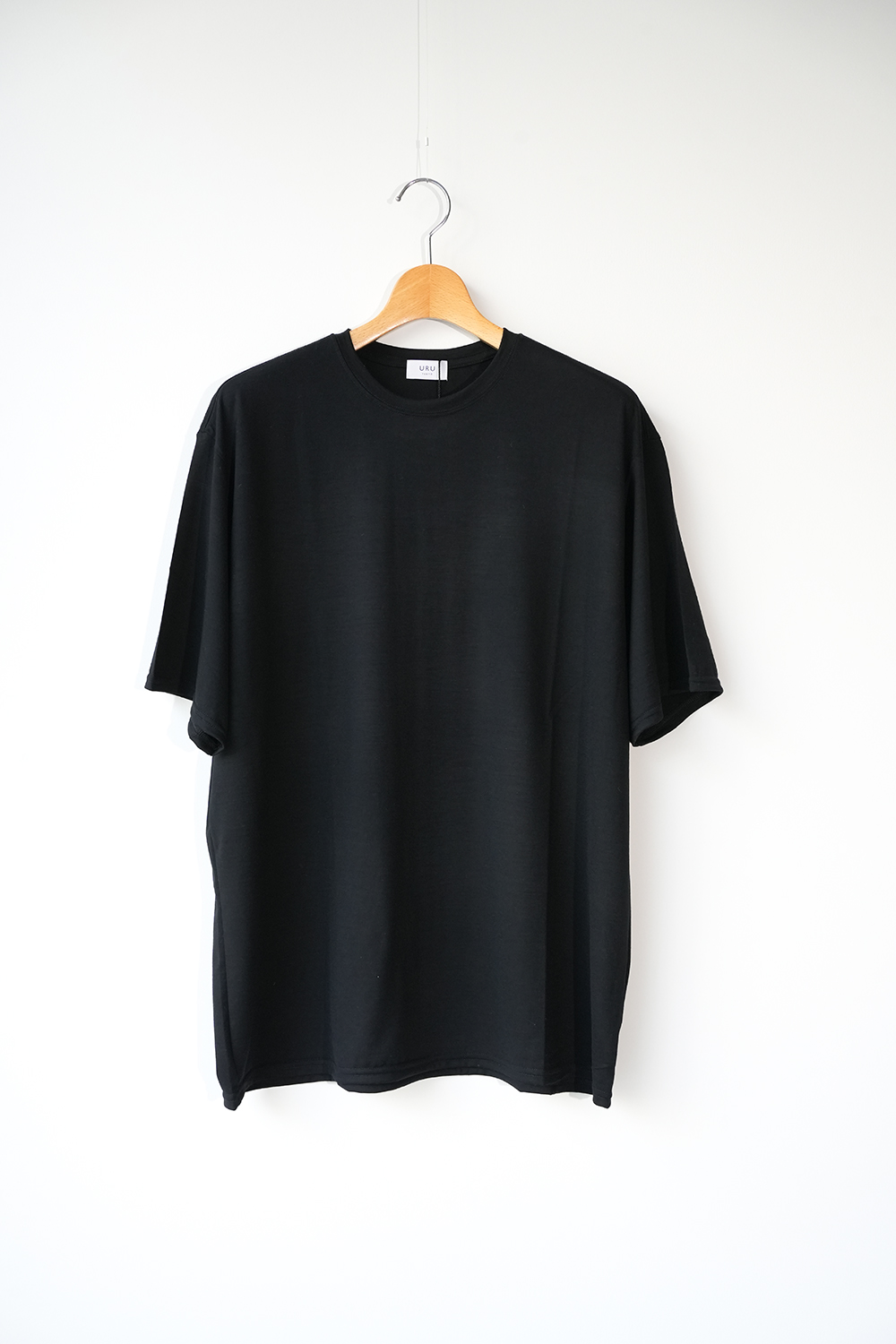 WOOL CREW NECK S/S TEE