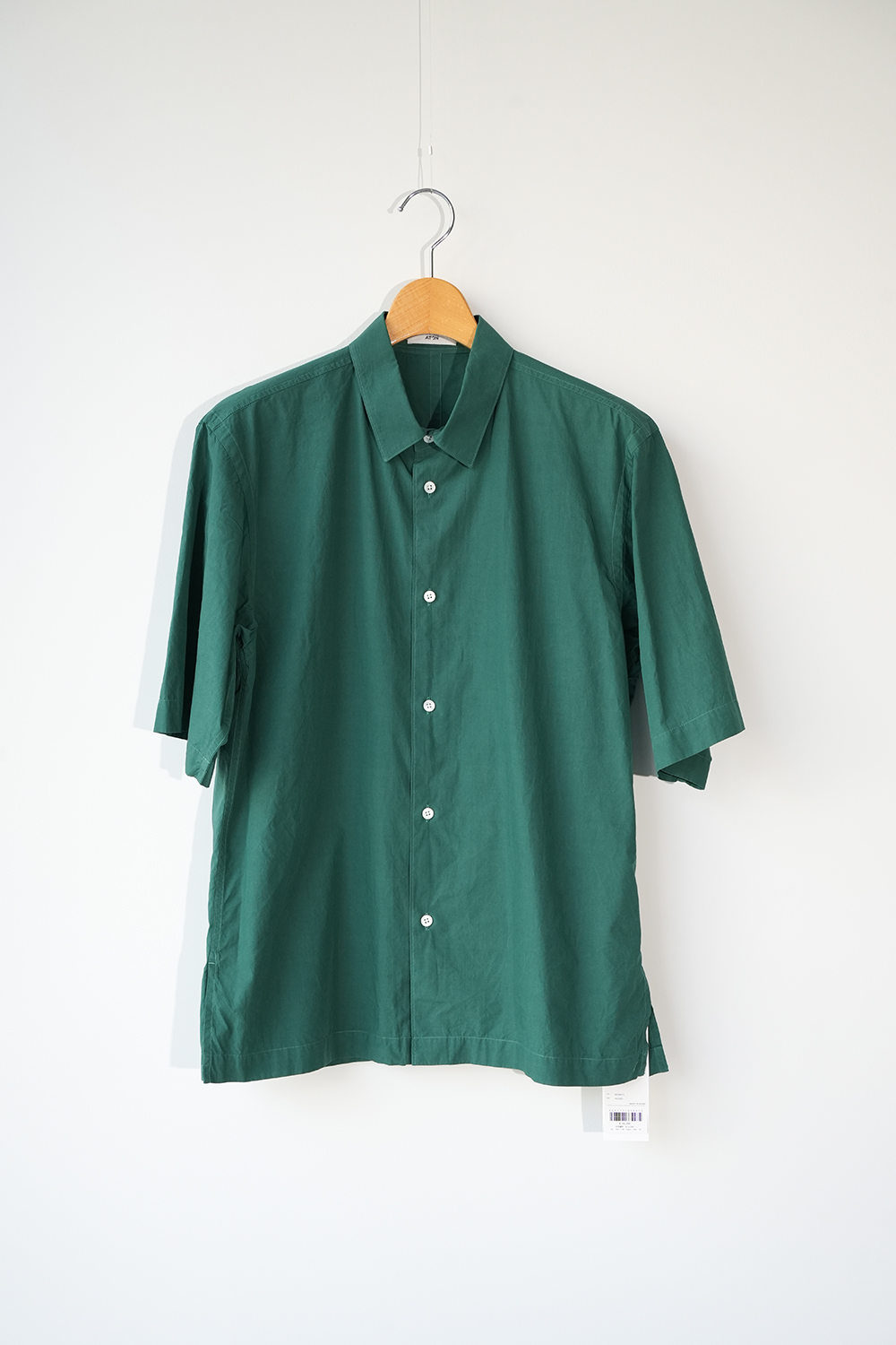 SHRINK COTTON LAWN | OVERSIZED HALF SLEEVE SHIRT