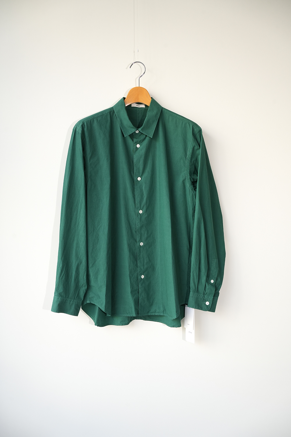SHRINK COTTON LAWN | OVERSIZED SHIRT