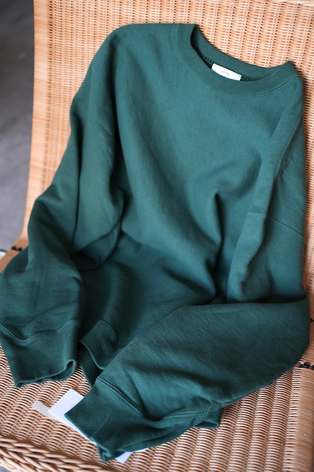 NATURAL DYED URAKE | OVERSIZED SWEAT SHIRT