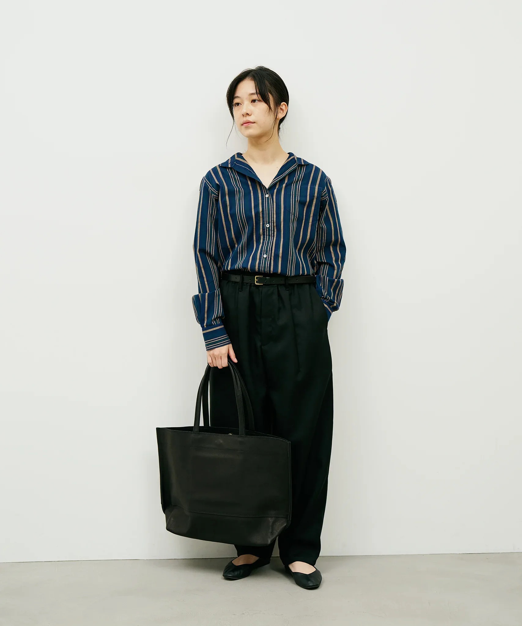 【新品・未使用】REN ワイドトートL ピッグスキン・ハリー　底板付き REN」ハリーワイドトート L | ANOTHER LOUNGE