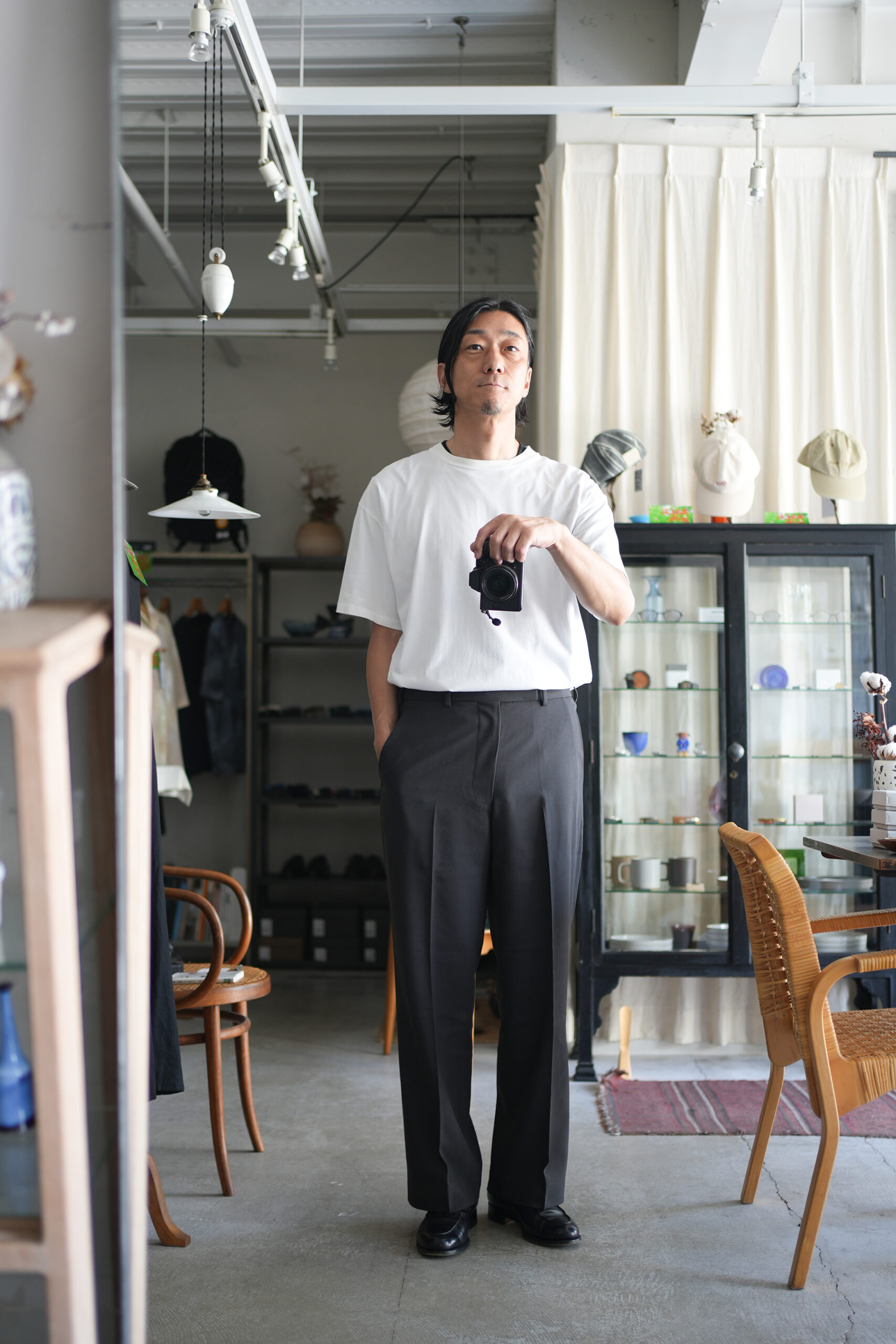 MARKAWARE PARIGOT スラックス サイズ1 marka」REGULAR FIT STRAIGHT TROUSERS | ANOTHER LOUNGE