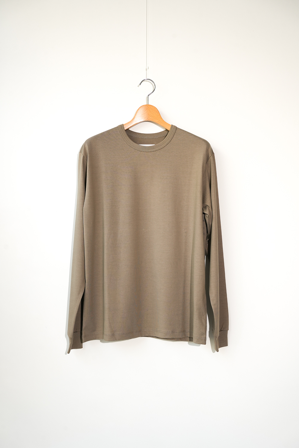 オーガニックGIZA 60/3天竺 サバイバルクロス L/SリラックスフィットTee