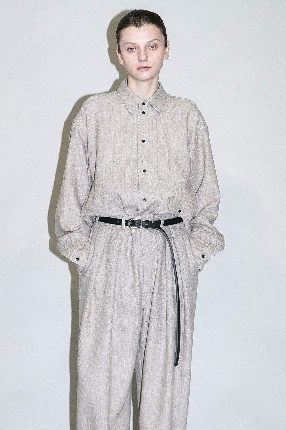 LONG LEATHER BELT（SLIM）