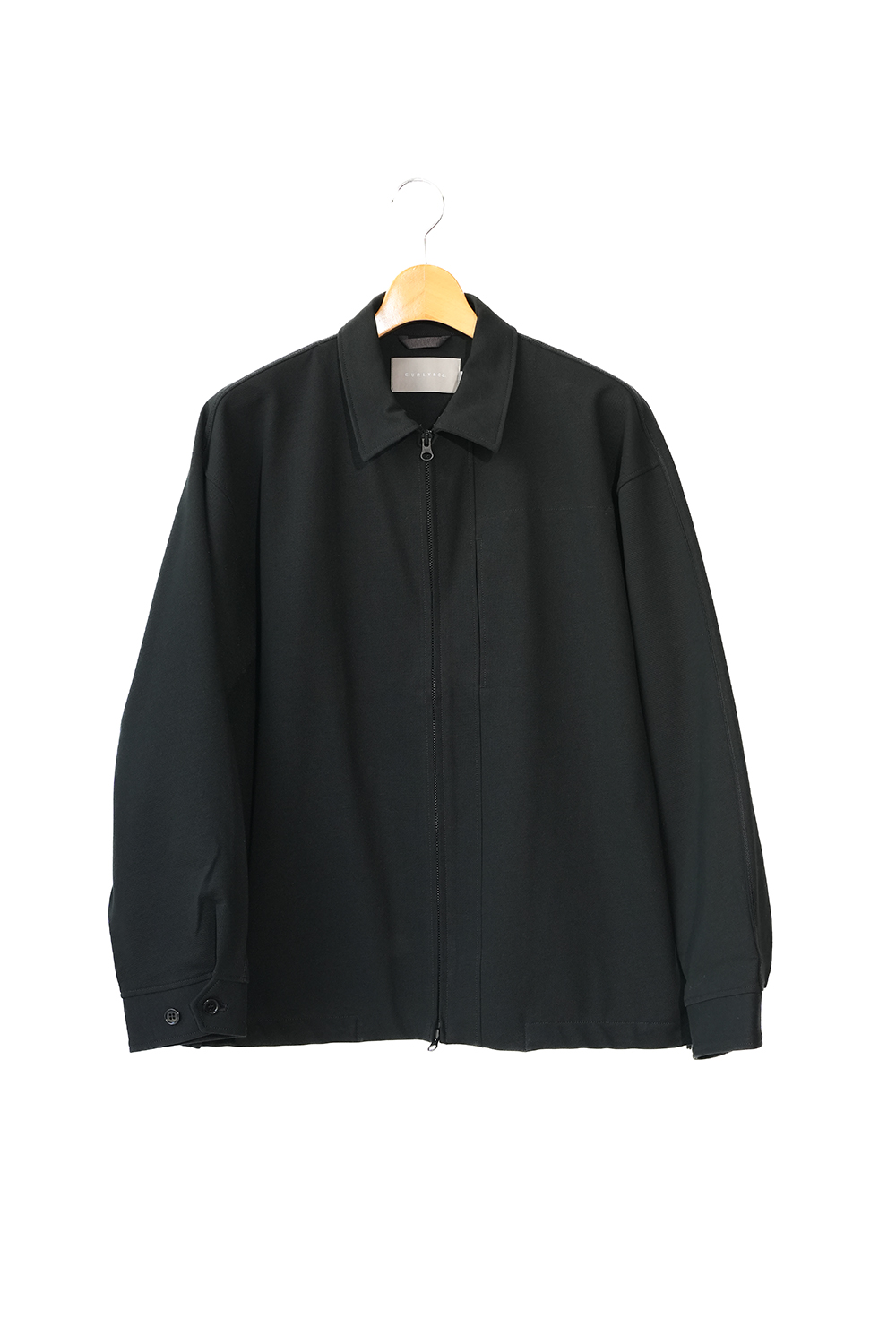 KNIT CHINO-CLOTH ZIP-UP BLOUSON