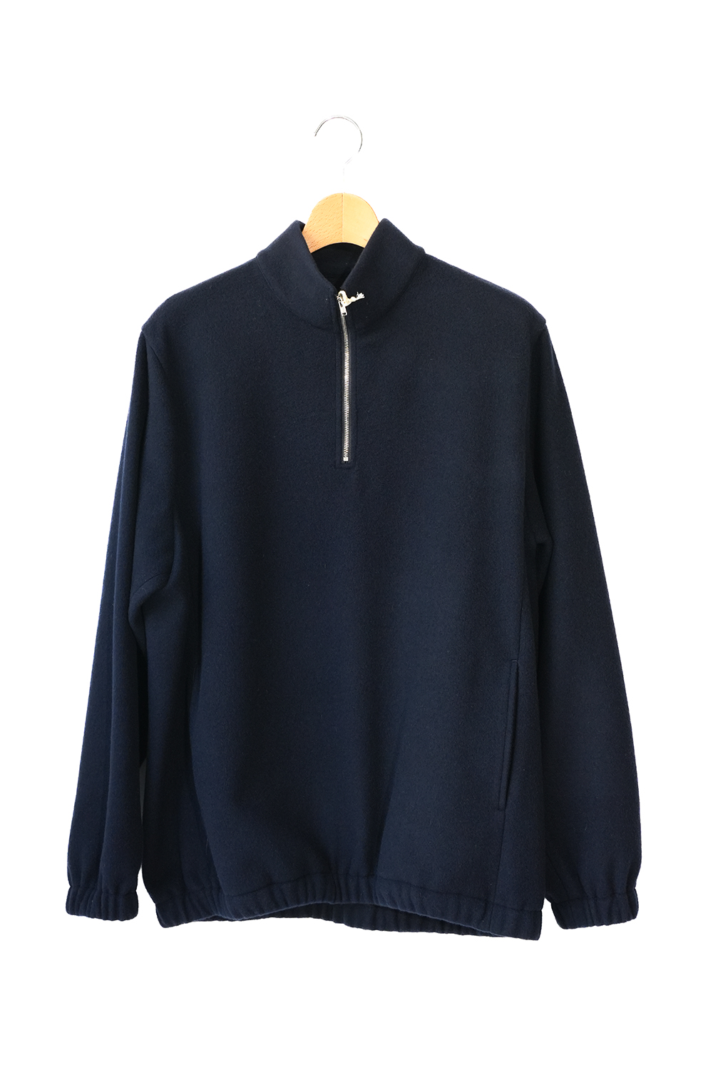BRUSHED WOOL PULLOVER