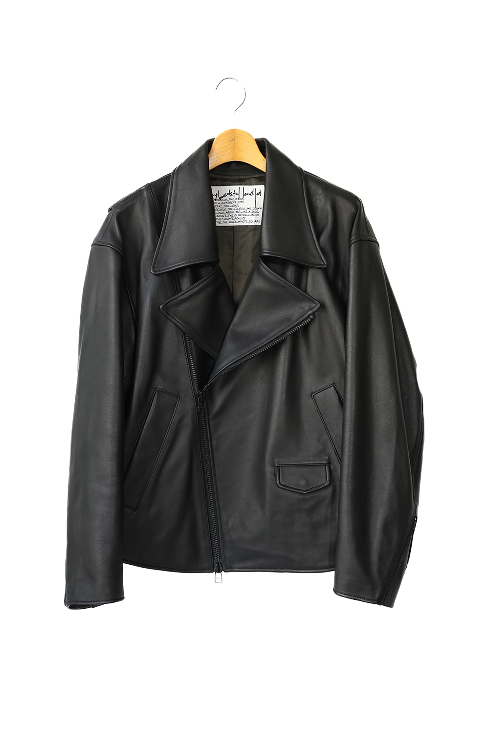 CHROME FREE LAMB LEATHER RIDERS JACKET