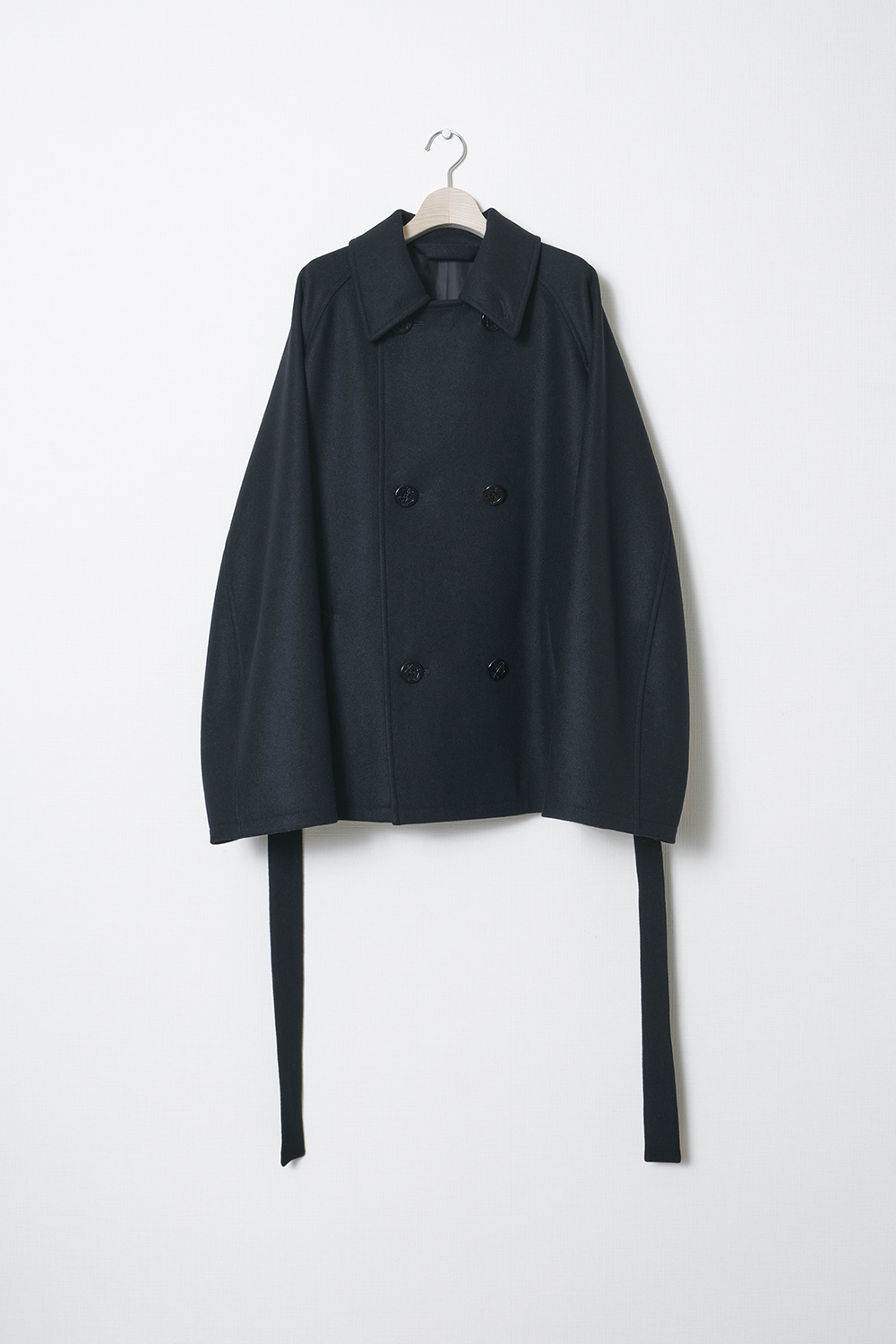 Wool Raglan Pea Coat