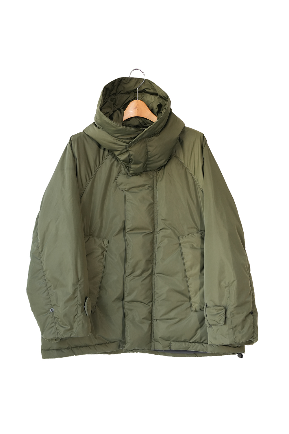 DOWN Oversize Hood Blouson
