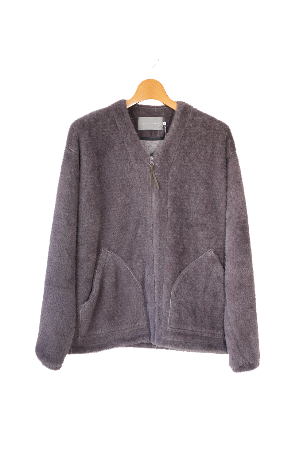 TEDDY JERSEY ZIP-UP CARDIE